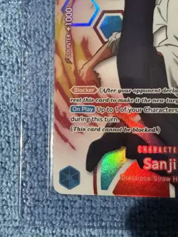 Round 1 Sanji English One Piece Promo OP15-047 - Image 2