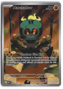Marshadow 146/132 Illustration Rare Mega Evolution Pokemon Holo NM - Image 1