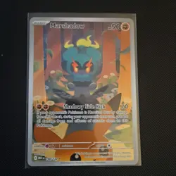 Pokemon Marshadow 146/132 Mega Evolution Holo Illustration Rare NM - Image 1