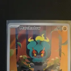 Pokemon Marshadow 146/132 Mega Evolution Holo Illustration Rare NM - Image 2