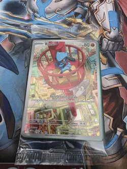 Riolu MEP 010 Black Star Promo Mega Evolution NM/M Condition - Image 1