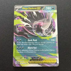 Pokemon TCG Mega Darkrai Ex 48/84 | Pitch Black Double Rare Holo NM/M - Image 1