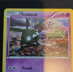 Pokemon TCG Trubbish 67/113 Regular 2013 English Basic HP 70 Standard - Image 2