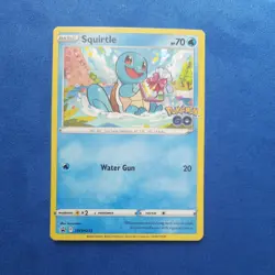 Pokemon Squirtle TCG SWSH233 Black Star Promo Holo Card - Image 1