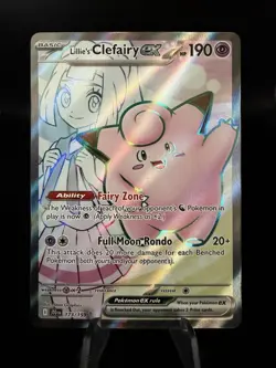 Lillie's Clefairy ex 173/159 Sv09: Journey Together Holo - Image 1