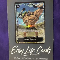 OP09-086 Jesus Burgess The Best Vol.2 One Piece TCG English Card - Image 1