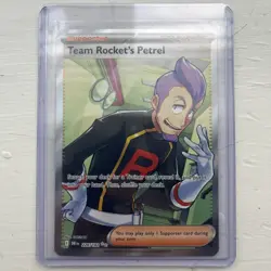 Pokemon - Team Rocket's Petrel Ultra Rare - Destined Rivals 226/182 - NM - Image 1