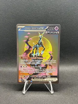 Pokemon TCG Iron Crown EX Scarlet & Violet Temporal Forces 206/162 Near Mint - Image 1
