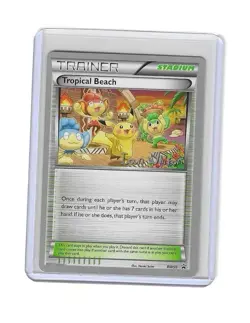 2013 Pokemon World Championship Promo Card Trainer Tropical Beach BW50 - Image 1