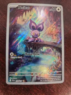 Noibat Full Art Jorney Together Pokemon Card WOTC NM - Image 1