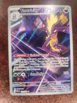Toxtricity Phantasmal Flames Full Art Holo Pokemon Card WOTC NM - Image 2