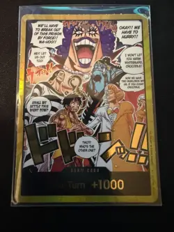 DON!! Card (Alternate Art) (Gold) The Time of Battle Foil - Image 1