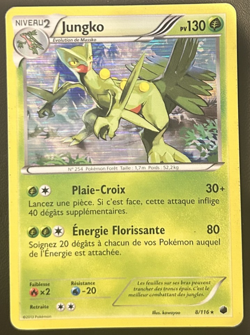 Pokemon TCG - Sceptile Plasma Freeze (French) 8/116 Holo Rare Pokemon Card - HP - Image 1