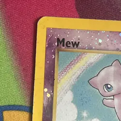 Pokemon Mew Southern Islands Reverse Holo Promo Card 01/18 English - DMG - Image 4
