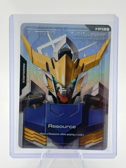 Gundam Card Game TCG R-017 C+ Resource Barbatos Gundam Bandai English GD02 - Image 1