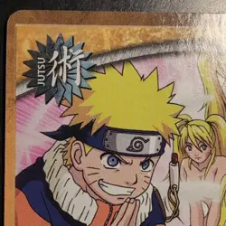 Naruto Collectible Card Game Harem Jutsu Jutsu Naruto Uzumaki us002 (2002) - Image 3