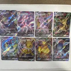 Pokemon TCG Chinese VMAX Climax 8-Card Eeveelution VMAX Holo Lot Umbreon - Image 4