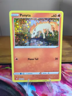 Ponyta 004/034 Trading Card Game Classic Holo - Image 1