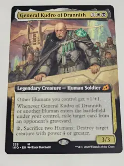 General Kudro of Drannith (Extended Art) Ikoria: Lair of Behemoths Regular MTG - Image 1