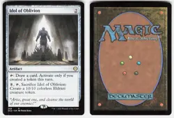 Idol of Oblivion 268 Rare Starter Commander Decks Magic: The Gathering LP - Image 1