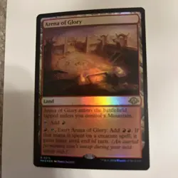 MTG Magic the Gathering Arena of Glory (215/719) Modern Horizons 3 NM FOIL - Image 2