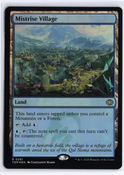 Mistrise Village R Tarkir: Dragonstorm 261 NM - Image 1