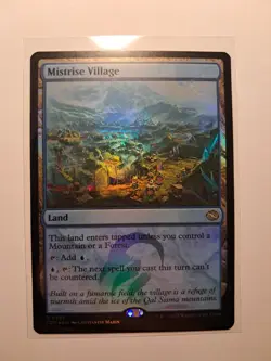 Mistrise Village FOIL - MTG Tarkir Dragonstorm Magic #261 NM/Mint - Image 1