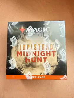 MTG Innistrad Midnight Hunt Prerelease Pack AND 3 Booster Packs NEW - Image 1