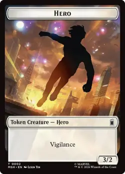 Robot Villain | Hero Double Sided Token [Marvel Super Heroes] MTG - Image 2