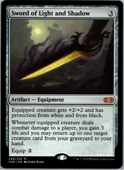 Sword of Light and Shadow - NON FOIL - Double Masters - NM - 298 - MTG - Image 1