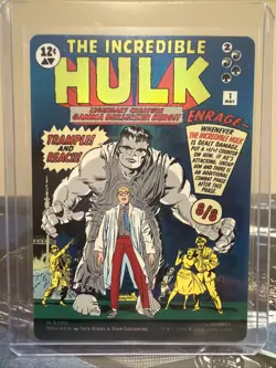 Bruce Banner (Borderless) (0390) #390 (Foil) NM Marvel Super Heroes Magic MTG - Image 1