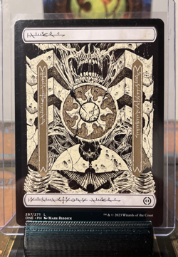 Plains (267) - Full Art Phyrexia: All Will Be One Regular MTG - Image 1