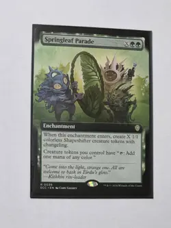 Springleaf Parade - Extended Art - Commander - Near Mint - MTG - Image 1