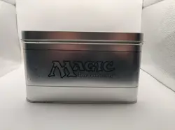 MTG Deckmasters Garfield vs Finkel Metal Storage Tin And Deck Boxes (w/ Insert) - Image 3