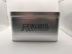 MTG Deckmasters Garfield vs Finkel Metal Storage Tin And Deck Boxes (w/ Insert) - Image 5