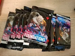13 - Magic the Gathering Foundations Play Booster mtg 1/3 of a box +1 - Image 1