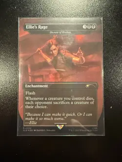 Ellie's Rage - Dictate of Erebos (Rainbow Foil) Secret Lair Drop Foil - Image 1