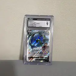CGC 9 Rayquaza V Alternate Full Art 194/203 Evolving Skies Ultra Rare Holo - Image 3