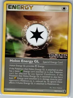 Holon Energy GL 105/113 - Pokemon TCG Delta Species (Stamped) - Rare (NM) - Image 1