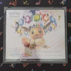 Prismatic Evolutions Pokemon Center Elite Trainer Box ETB Brand New Sealed - Image 1