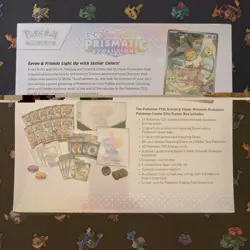 Prismatic Evolutions Pokemon Center Elite Trainer Box ETB Brand New Sealed - Image 4