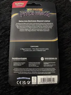 [Slowpoke] Checklane Blister Pitch Black ME05 Pokemon - Image 2