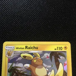 Alolan Raichu - SM72 - Pre-Release Promo POKEMON SUN & MOON PROMOS NM - Image 3