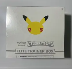 Pokemon TCG Celebrations Elite Trainer Box 25th Anniversary Sealed 2021 EN - Image 1
