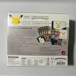 Pokemon TCG Celebrations Elite Trainer Box 25th Anniversary Sealed 2021 EN - Image 2