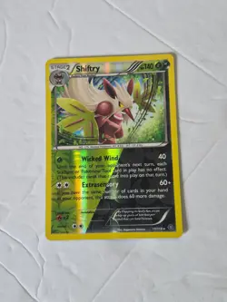 Shiftry 11/114 Holo Rare Steam Siege Pokemon Reverse Holo Near Mint - Image 1