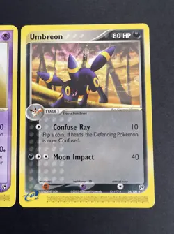 Pokemon EX Sandstorm Espeon 16/100 And Umbreon 24/100 NM - Image 3