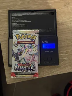 Pokemon TCG Prismatic Evolutions Very Heavy Pack 24 g+ God Pack!U Description* - Image 1