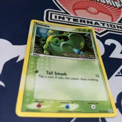 Treecko Reverse Holo Rare 70/106 Pokemon TCG:EX Emerald STAMPED Pokemon-LP - Image 3