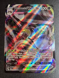 Melmetal VMAX 048/078 NM Pokemon GO Holo VMAX Rare Pokemon - Image 1